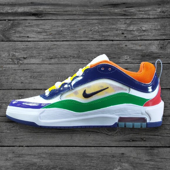 Nike SB Air Max Ishod "Billiards" Premium Shoes / University Red (BRAND NEW) - Picture 4 of 6